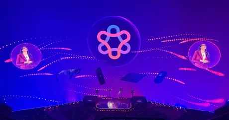 Prezentare Qira, asistent AI, la CES 2026, cu dispozitive Lenovo și Motorola.