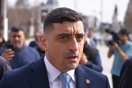 George Simion discutând despre relațiile româno-ungare și finanțările europene.