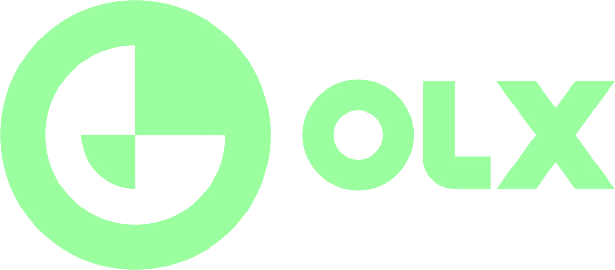 Logo-ul OLX Group, simbol al inovației în comerțul online.