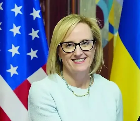 Julie Davis, însărcinată cu afaceri la ambasada SUA în Ucraina.