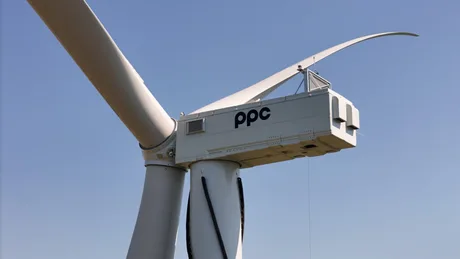 Turbina eoliană a grupului PPC în contextul energiei regenerabile.