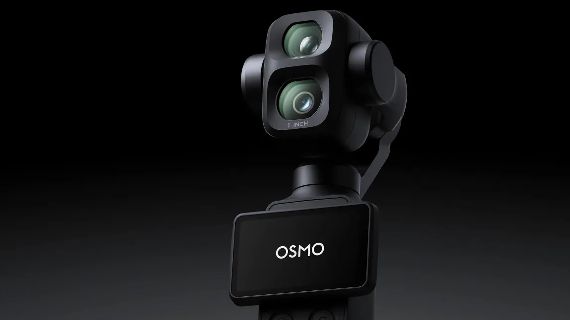 Noua cameră Osmo Pocket 4P cu gimbal și teleobiectiv 3x pentru filmări versatile.