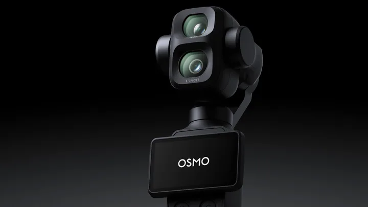 Noua cameră Osmo Pocket 4P cu gimbal și teleobiectiv 3x pentru filmări versatile.