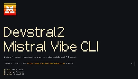 Interfața Vibe 2.0, un asistent AI pentru programatori, cu linii de cod și comenzi.