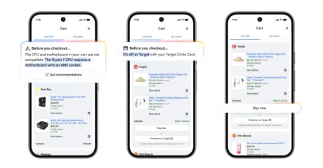 Coș universal Google pentru cumpărături între mai mulți retaileri, cu alerte de preț.