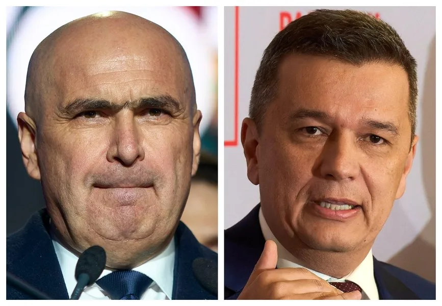 Ilie Bolojan și Hubert Thuma discutând despre situația politică actuală.