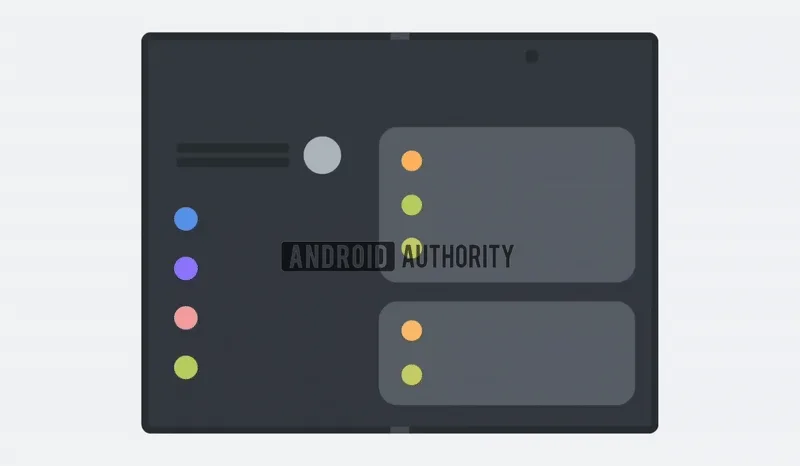 Designul noului smartphone pliabil Samsung se apropie de formatul unei tablete.