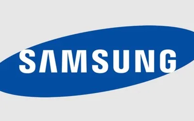 Logo Samsung, simbol al inovației în tehnologie.