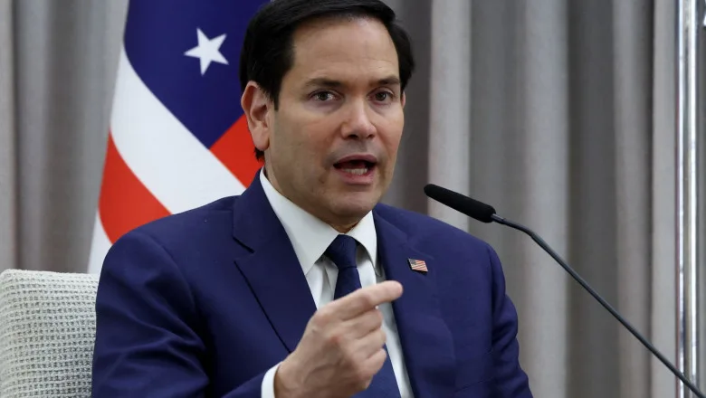 Marco Rubio discutând despre negocierile SUA-Iran la Doha.