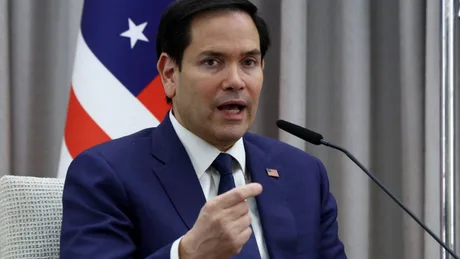 Marco Rubio discutând despre negocierile SUA-Iran la Doha.
