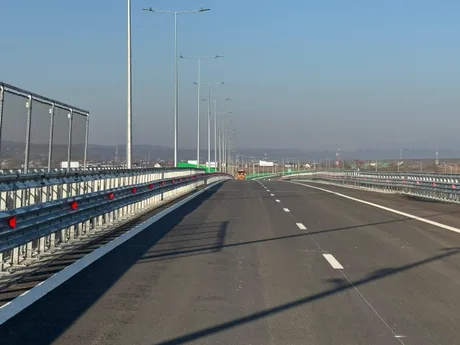 Drum modernizat pentru Autostrada Sibiu–Pitești, pregătit pentru trafic.