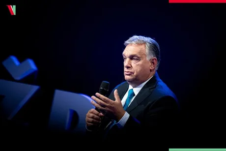 Viktor Orbán discutând despre economia Ungariei și provocările actuale.