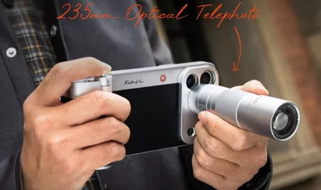 Kitul RetroVa îmbunătățește fotografia mobilă cu zoom optic extins.