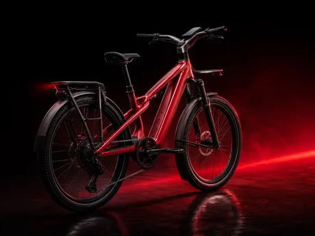 Bicicletă electrică Vado 3 X, ideală pentru navetă urbană.